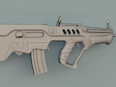 Tar 21 Low-poly 3D model