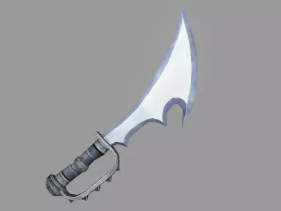 Dagger sword Low-poly 3D model buy