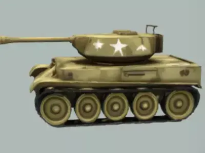 WW2 Tank  3D model