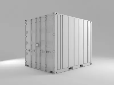 Container - 10 Reefer 3D model