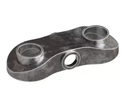 Engineering metal 3D model