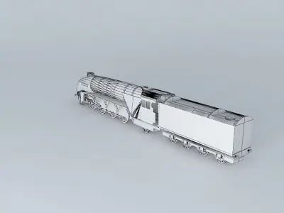 Eco Rail Track LNER 2004 Dummy With Tender Free 3D model