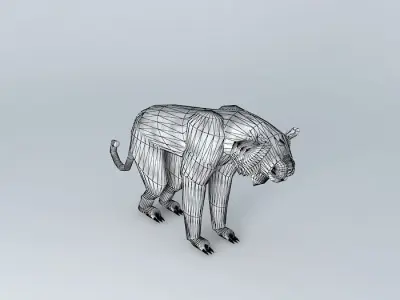 Tiger Free 3D model purchase