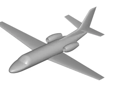 Cessna Citation 3D model purchase