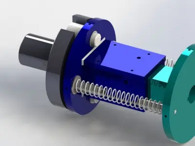 COUPLING IN WIND UP MACHINE Free 3D model