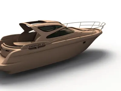 Jeanneau Prestige 34 Yacht 3D model