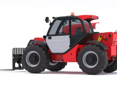 Manitou MT732 Telescopic Handler 3D model