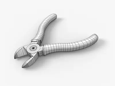 Diagonal Cutters 3D model