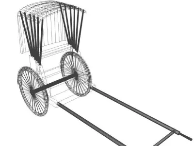 Rickshaw - Basic 3D model