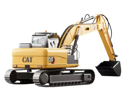 SY245H Tracked Excavator 3D model