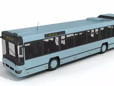 Bus 3d model 3D model purchase