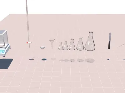 laboratory equipment - equipment 3D model