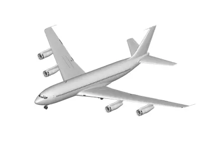 Boeing 707 3D model