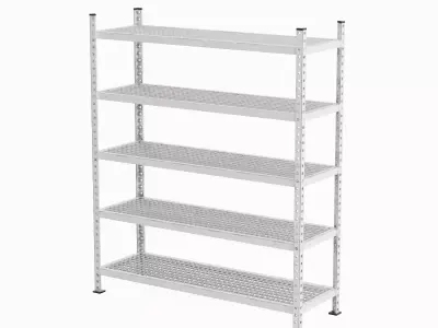 Iron Shelf Set 3D model