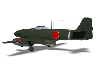 Nakajima Kikka kai 3D model