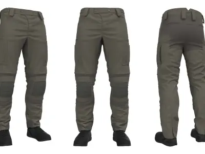 UF PRO Striker XT Eagle Gen 2 Combat pants - Marvelous Designer 3D model