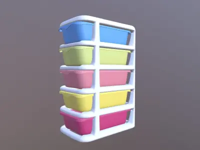 Storage Shelf 3D model