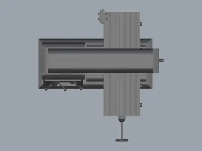 Universal Milling Machine 3D model