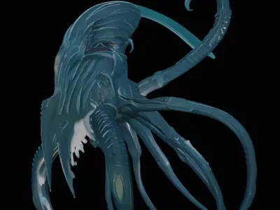 Deep Void Leviathan 3D print model
