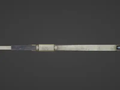 XM8 Rifle Low-poly 3D model