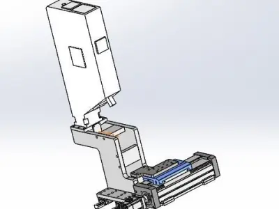 Overloading transverse system 3D model