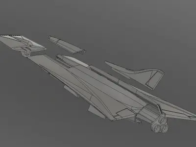 SAAB Lx 3D print model