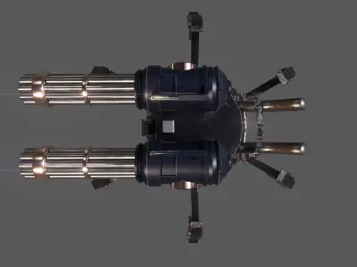 spidey Mech Low-poly 3D model