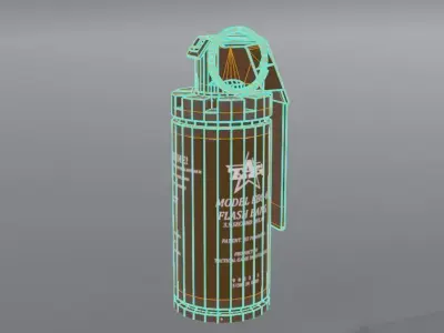 flashbang  3D model