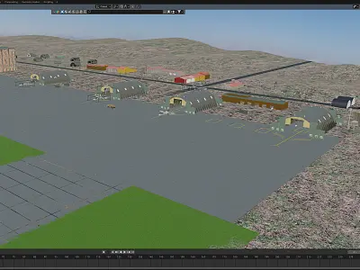 Air Base Dover Free 3D model