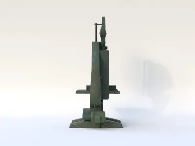 Bandsaw Low-poly 3D model