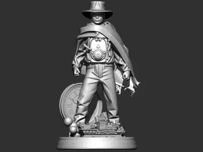 Marty mc Fly BTTF 3 3D print model