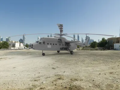 mil mi 6 hook 3D model purchase
