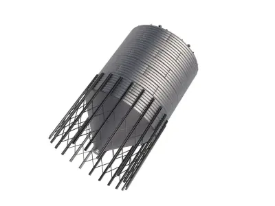 Grain Storage Silo 3D model purchase