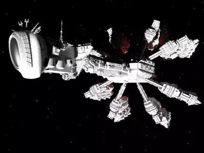 Spaceship Mutabor Free 3D model