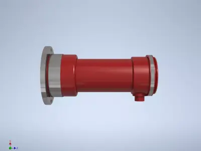 Flyshaft seal Free 3D model