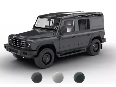 Ineos Grenadier 5-seat Utility Wagon 2024 3d model 3D model