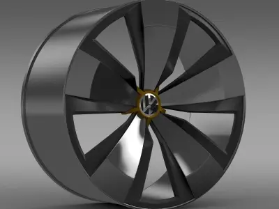 Volkswagen Beetle Dune rim 3D model