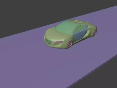 Audi -RSQ-Concept  3D model