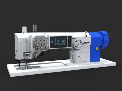JUKI LU2800 Sewing machine 3d model Low-poly 3D model
