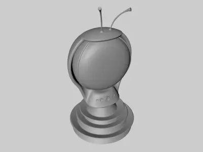 Sci-Fi TV 3D model