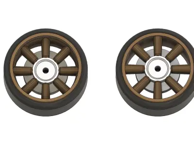 WATANABE RS JDM 2 wheels in HW scale 3D print model