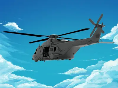 NHIndustries NH90 3D model