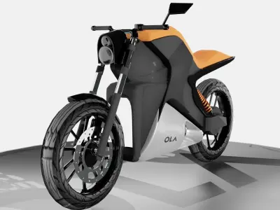 OLA Electric Bike 3D model