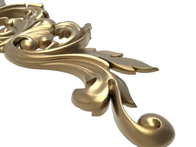  decorative pattern ready for 3D printing 3D model