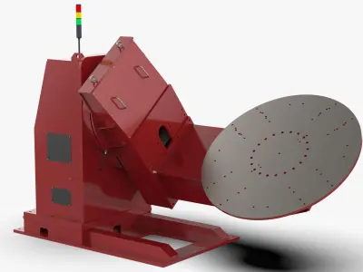 L Type Welding Positioner 3D model