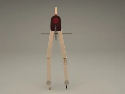 rotring compass 3D model