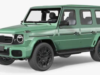  Luxury Electric Off Road Green SUV 