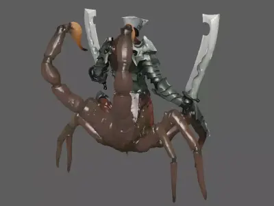 Creature 3D model 54