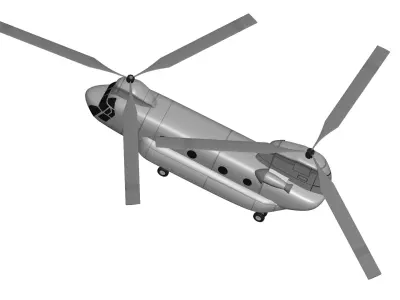 Boeing Chinook 3D model