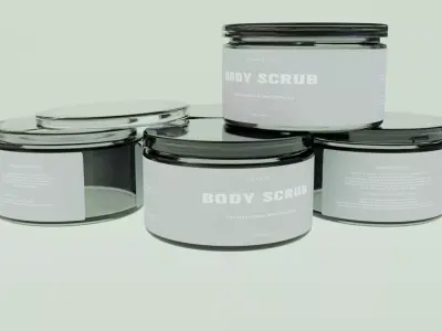 Jar  Container 3D model